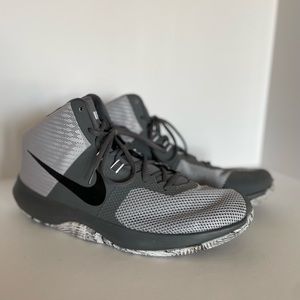 Nike Air Precision 898455 004 Gray Sneakers Men’s size 14 Basketball Shoes